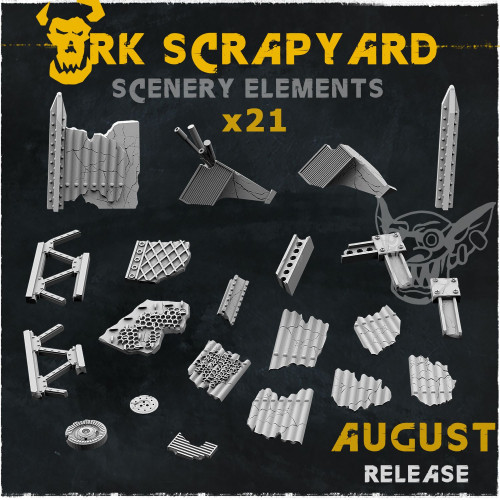 Ork Scrapyard Scenery